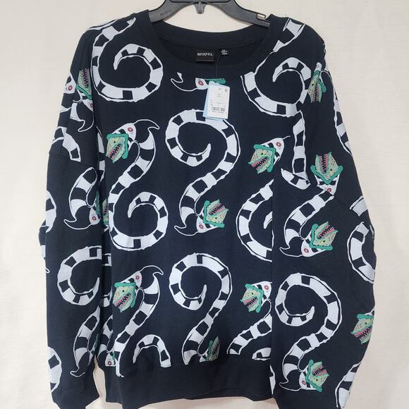 Beetlejuice graphic sweatshirt women's XXL - Picture 3 of 6